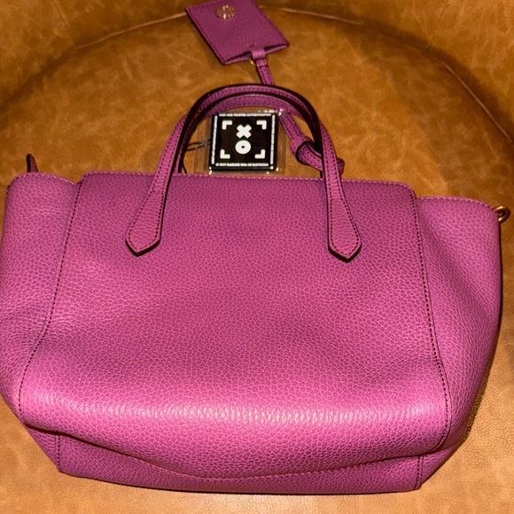 Gucci Dollar Calfskin Purple Leather Satchel - Picture 8 of 12
